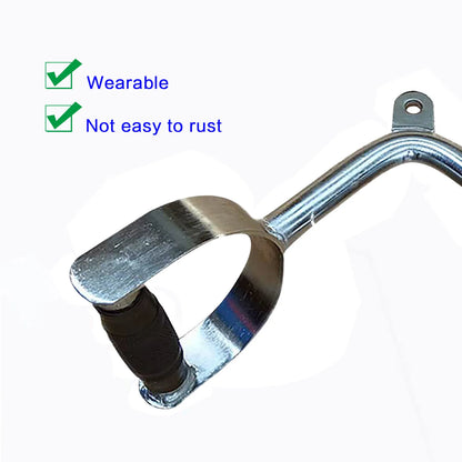 Gym Home Equipment Accessories Lat Pull Down Bar， Chrome-plated Surface Anti-rust High Load-bearing Fitness Tricep Rope Training