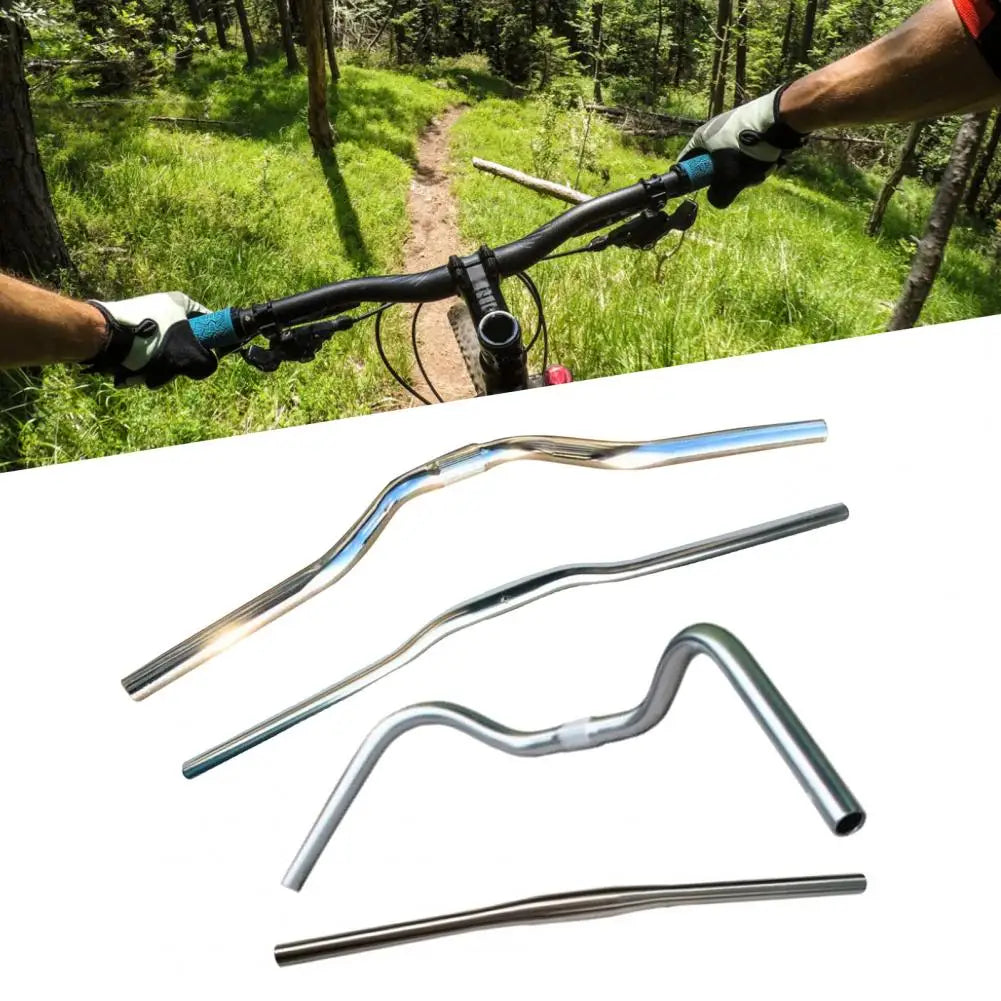 Aluminum alloy bicycle handlebars curved handlebars horizontal handles big swallows princess retro leisure U-shaped handlebar