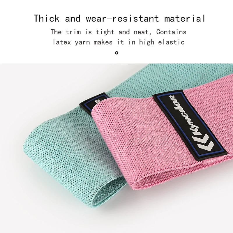 Fitness Resistance Bands Rubber Band Buttocks Expansion Fitness Elastic Expander Home Exercise Sport Equipment