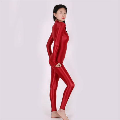 2021 New Yoga Suit Oily pants+ top Silky Shiny sexy workout clothes for women High elastic plus size gym clothing Set