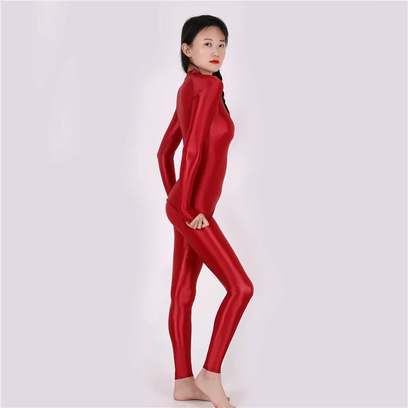 2021 New Yoga Suit Oily pants+ top Silky Shiny sexy workout clothes for women High elastic plus size gym clothing Set