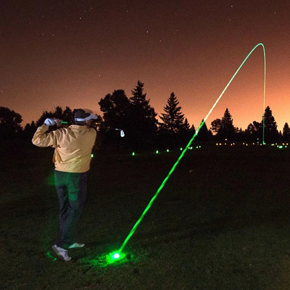 10Pcs/Lot Night Golf Balls Luminous Light Up Golf Balls Bright Night Glow Reusable Night Golf Ball
