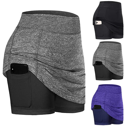 Women’s Sports Tennis Skirt – High Waist Golf & Fitness Skort