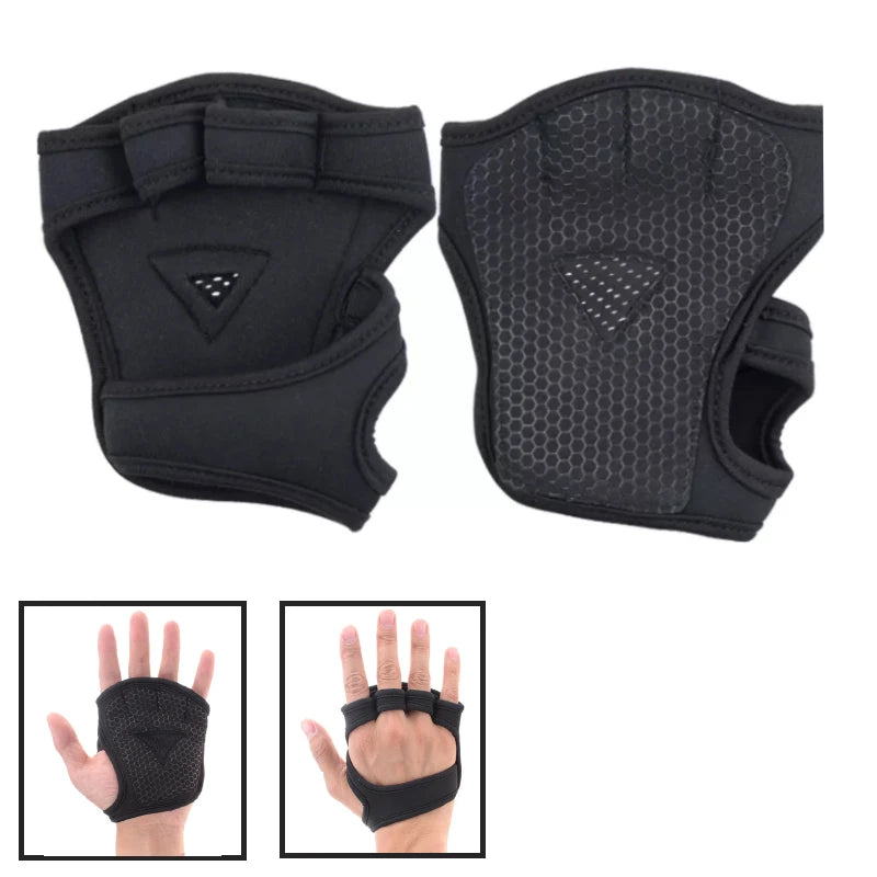 Fitness Weight Lifting Straps Gym Hand Grips Deadlifts Padded Neoprene Weightlifting Bodybuilding Powerlifting Strength Training