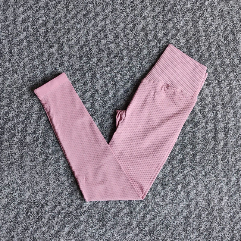 New Yoga Pants Sports Clothing Seamless Legging Solid High Waist Full Length Workout Leggings for Fittness Yoga Leggings