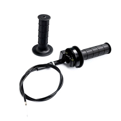 Motorcycle Grips 7/8" 22mm Hand Grip With Throttle With Twist Cable For ATV Quad Pit Dirt Bike Motocross Racing