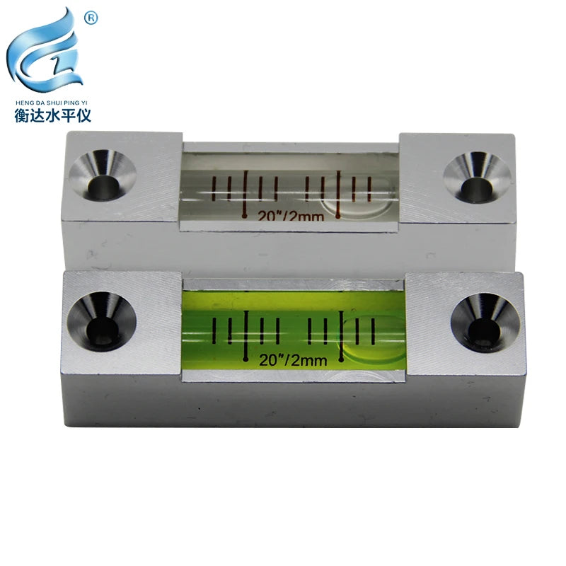 Metal horizontal bubble portable long bar level bubble