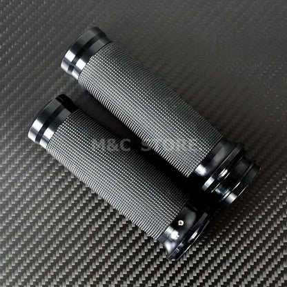 Motorcycle Electronic Grips 1"25mm Black Hand Grips For Harley Touring Road King Glide FLHR Breakout CVO Ultra Limited FLHTK