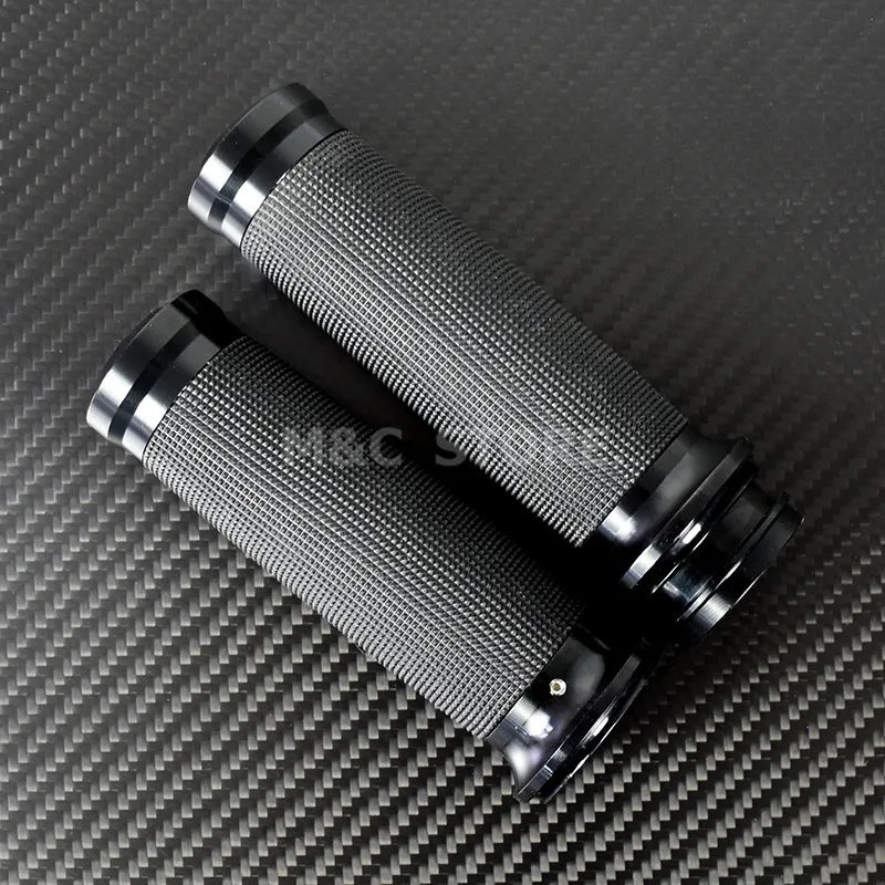 Motorcycle Electronic Grips 1"25mm Black Hand Grips For Harley Touring Road King Glide FLHR Breakout CVO Ultra Limited FLHTK