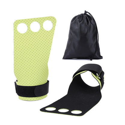 1 Pair Gymnastic Crossfit hand grips  Perfect for Pull-ups Kettlebell Weight Lifting Barbell and Home Gym