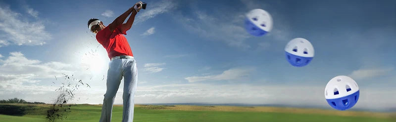 12Pcs Soft Practice Golf Balls Limited Flight Golf Balls for Backyard Driving - Realistic Feel Training Balls Golf Supplies