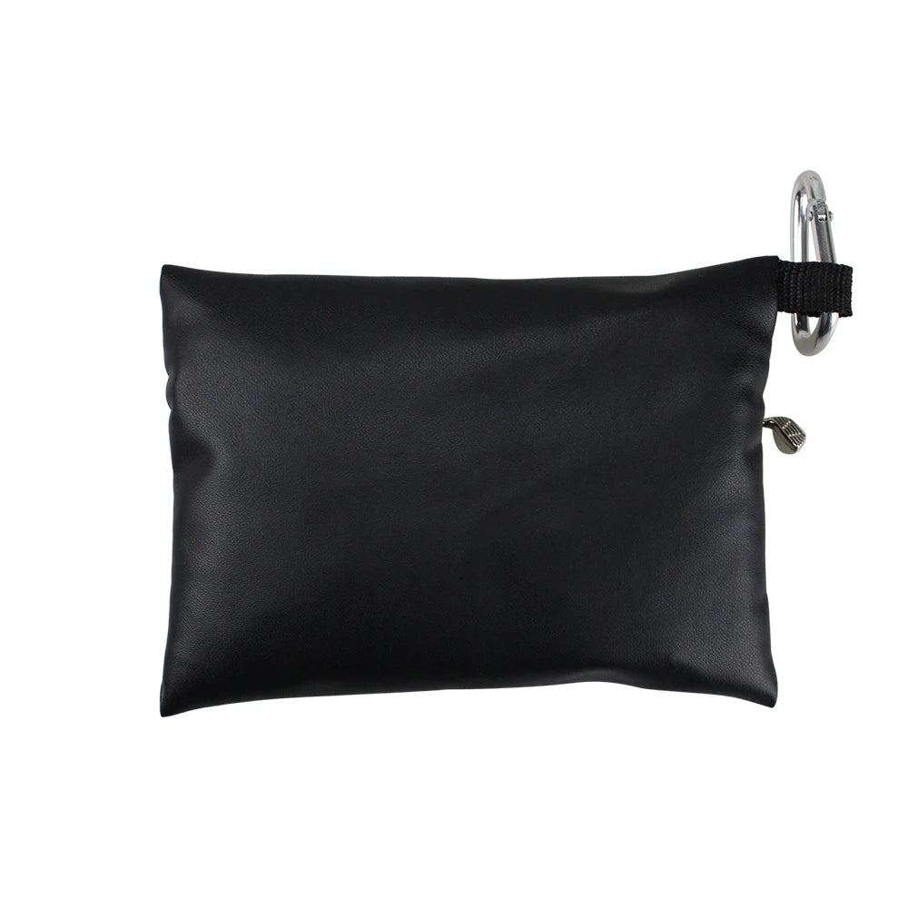 Leather Golf Ball Tee Pouch Storage Bag Pocket Supplies Accessories