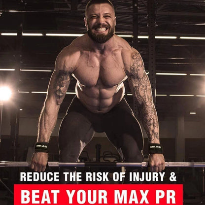 Fitness Weight Lifting Straps Gym Hand Grips Deadlifts Padded Neoprene Weightlifting Bodybuilding Powerlifting Strength Training