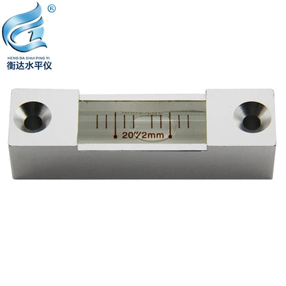 Metal horizontal bubble portable long bar level bubble