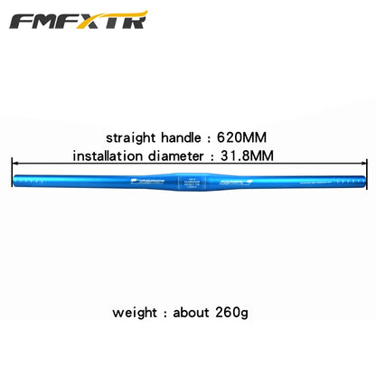 Bicycle Handlebar XM MTB Mountain Bicycle Swallow Shape Handlebar Flat Bar Riser Handlebar 6 Degree  31.8mm*620mm Bicycle Parts