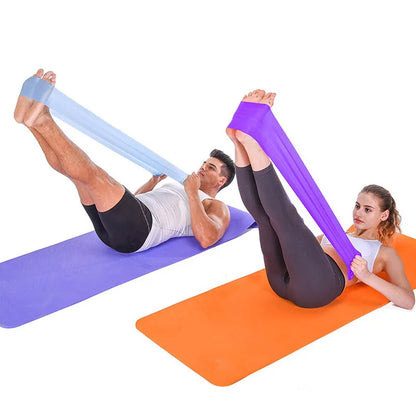 Sports Resistance Bands Pilates Strength Conditioning Workout Yoga Fitness Training Gym Equipment Latex Elastic Rubber Loops