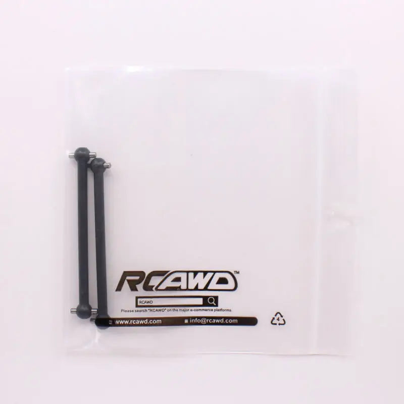 RCAWD Drive Shaft Dogbone 56mm Hole to Hole For Rc Hobby Car 1/10 HPI WR8 Series Flux WR80007 107874 Steel Or Iron 60mm Long