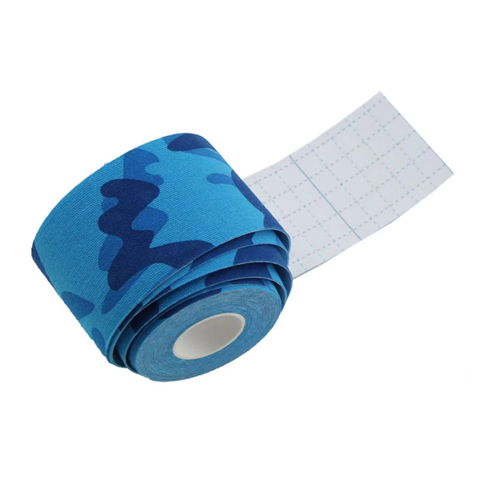 Elastic Tape Kinesiology Athletic Recovery Kneepad Sports Safety Muscle Pain Relief Knee Pads Support Gym Fitness Bandage