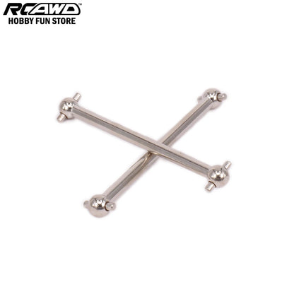RCAWD Drive Shaft Dogbone 56mm Hole to Hole For Rc Hobby Car 1/10 HPI WR8 Series Flux WR80007 107874 Steel Or Iron 60mm Long