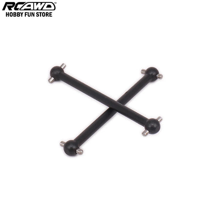 RCAWD Drive Shaft Dogbone 56mm Hole to Hole For Rc Hobby Car 1/10 HPI WR8 Series Flux WR80007 107874 Steel Or Iron 60mm Long