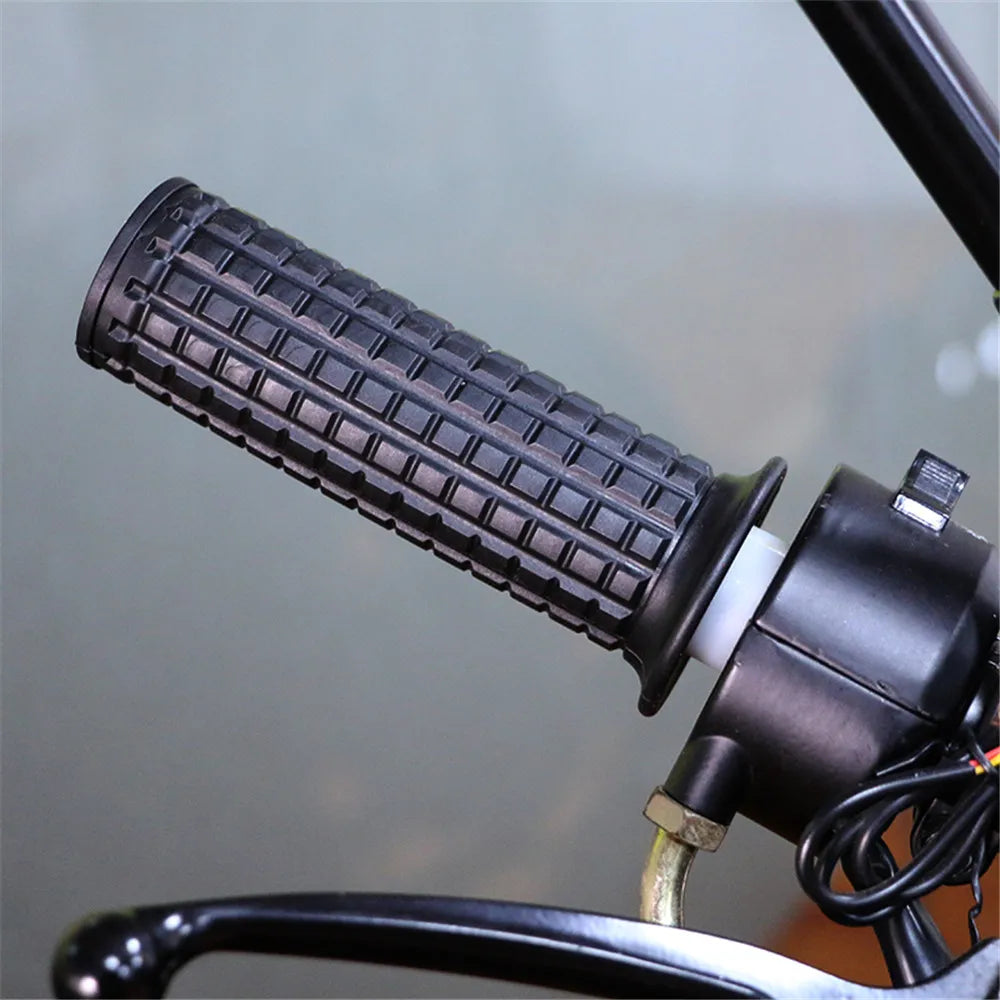 22mm 7/8" Handle Bar Hand Grips for Pit Dirt Bike Motorcycle Black/Red/White/Grey Handle Bar Hand Grips Handlebar Hand Grips
