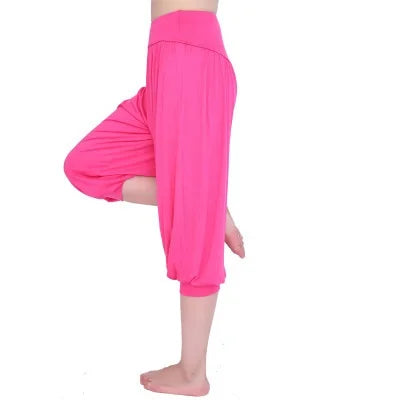 Women Yoga Pants Sports Clothing Women Plus Size Yoga Leggings Women Sportswear 7 Point Pants Sport Pants Modal Yoga clothes