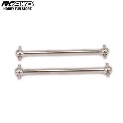 RCAWD Drive Shaft Dogbone 56mm Hole to Hole For Rc Hobby Car 1/10 HPI WR8 Series Flux WR80007 107874 Steel Or Iron 60mm Long