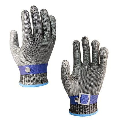 Safety Cut Proof Protect Glove 100% Stainless Steel Metal Mesh Butcher Gloves