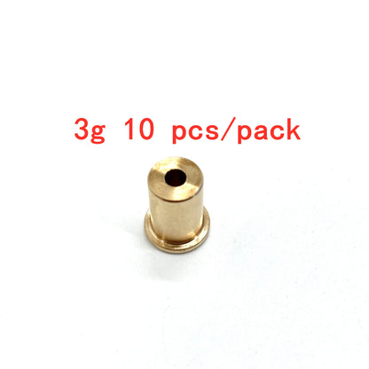10Pcs Set Golf Club Weight Head Accessories Shaft Plug Assembling Kits Copper Nail Brass Swing Carbon/steel Size .370/.335/.350