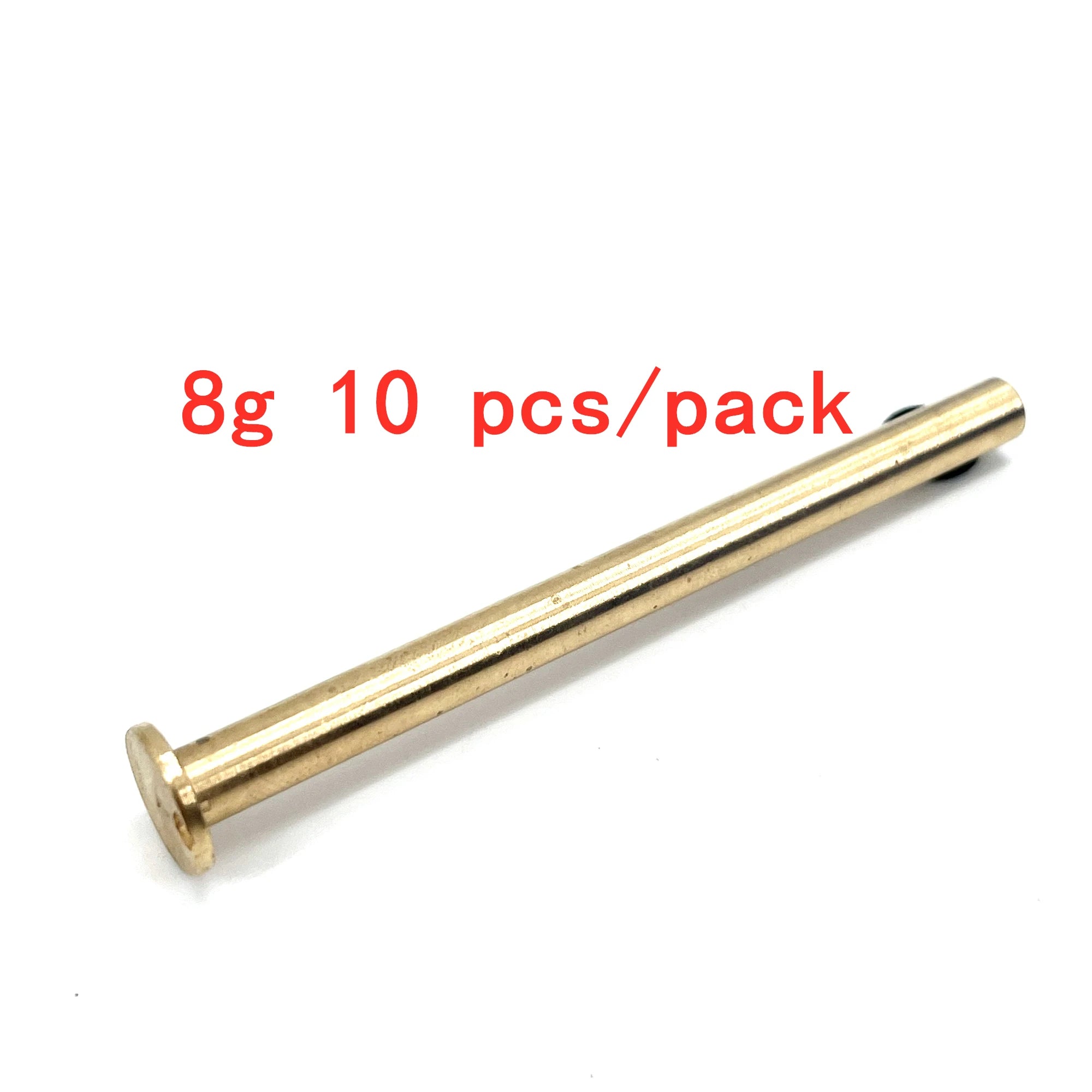 10Pcs Set Golf Club Weight Head Accessories Shaft Plug Assembling Kits Copper Nail Brass Swing Carbon/steel Size .370/.335/.350