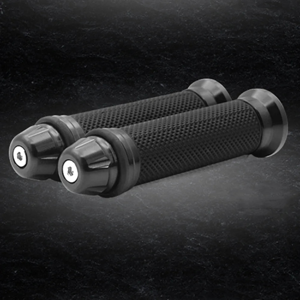1 Pair 7/8'' Anti-Slip Motorcycle grips hand Handlebar Bar Grips Bicycle Rubber Mountain Cycle Handle Handlebar Bar Grips