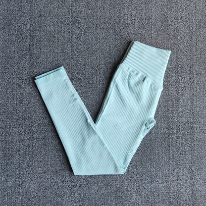 New Yoga Pants Sports Clothing Seamless Legging Solid High Waist Full Length Workout Leggings for Fittness Yoga Leggings