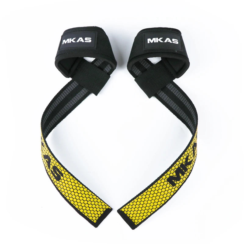 Fitness Weight Lifting Straps Gym Hand Grips Deadlifts Padded Neoprene Weightlifting Bodybuilding Powerlifting Strength Training