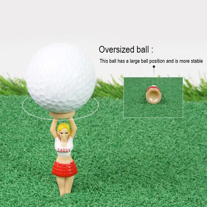5pc Funny Golf Tees Lady Bikini Girl Golf Tees,78 mm Plastic Pin-up Golf Tees,Home Golf Tees for Golf Training, Golf Accessories