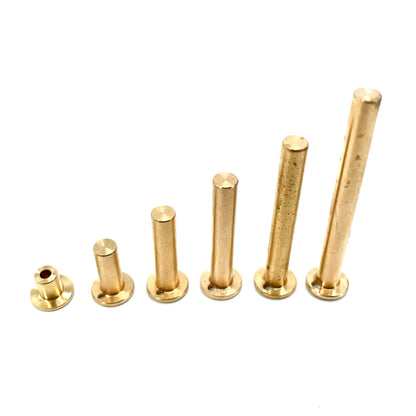 10Pcs Set Golf Club Weight Head Accessories Shaft Plug Assembling Kits Copper Nail Brass Swing Carbon/steel Size .370/.335/.350