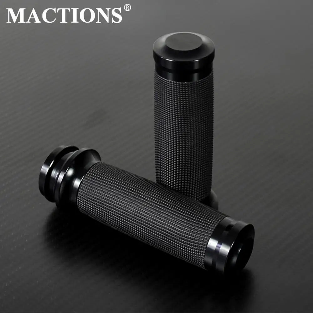 Motorcycle Electronic Grips 1"25mm Black Hand Grips For Harley Touring Road King Glide FLHR Breakout CVO Ultra Limited FLHTK