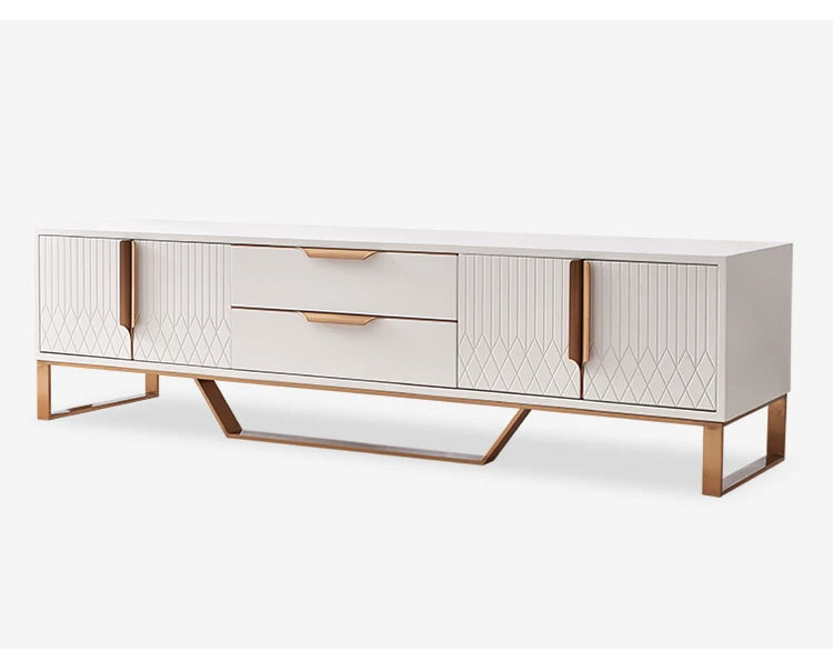 coffee table basse de salon tv stand meubles tv мебель monitor stand Aparador консоль мебель eat edge ark wooden stainless steel