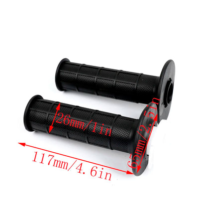 Motorcycle Grips 7/8" 22mm Hand Grip With Throttle With Twist Cable For ATV Quad Pit Dirt Bike Motocross Racing