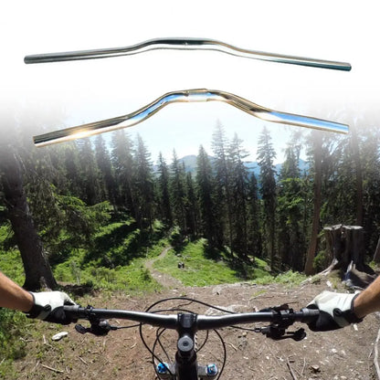 Aluminum alloy bicycle handlebars curved handlebars horizontal handles big swallows princess retro leisure U-shaped handlebar