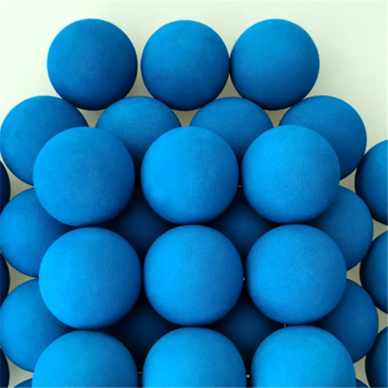 20Pcs 50mm Golf Practice Balls EVA Foam Soft Monochrome Balls for Outdoor Golf Ball for Golf Training Solid Color