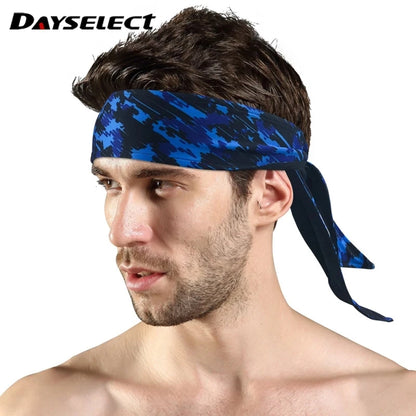 Sport Sweat Headband Absorbent Cycling Yoga Sport Hair Band For Men Sports Safety Sweatband Equipment