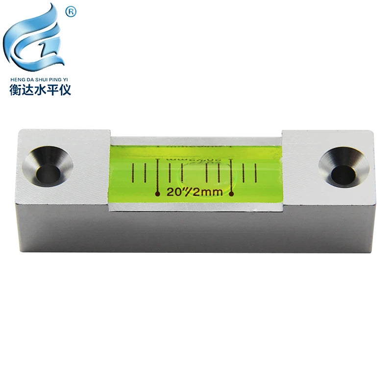 Metal horizontal bubble portable long bar level bubble