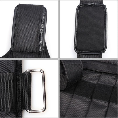 Loading Weight Vest Boxing Weight Training Workout Fitness Gym Equipment Adjustable Coat Jacket Sand without Counterweight