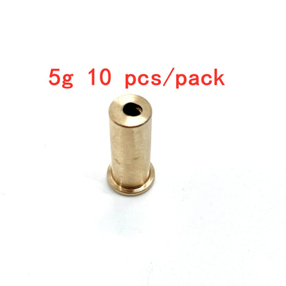 10Pcs Set Golf Club Weight Head Accessories Shaft Plug Assembling Kits Copper Nail Brass Swing Carbon/steel Size .370/.335/.350