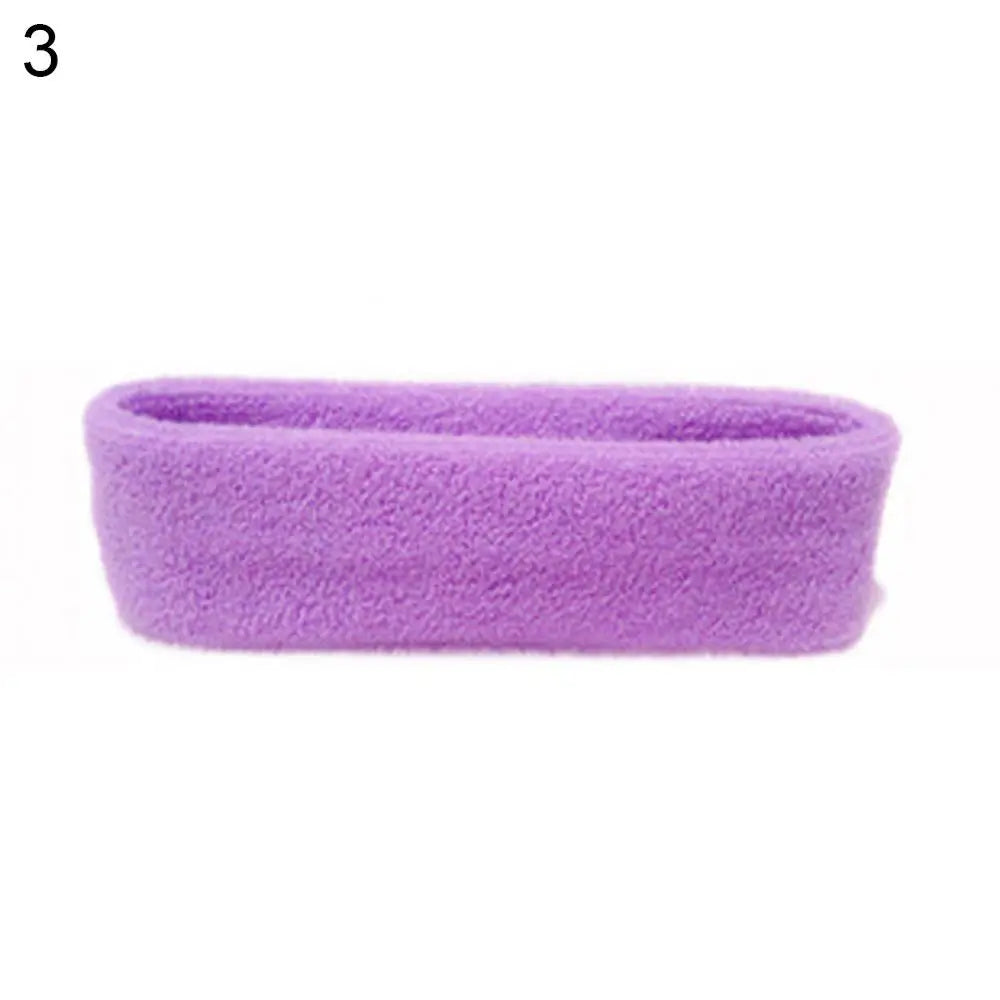 Unisex Sports Yoga Sweatband Summer Headband Fashion Gym Stretch Hair Band Sports Safety Sweat band