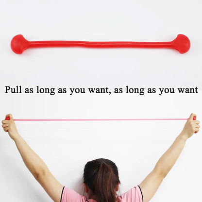 Silicone world Silicone Yoga Pull Rope Training Gym Strength Resistance Bands Pilates Sport Rubber Fitness Bands Workout rope