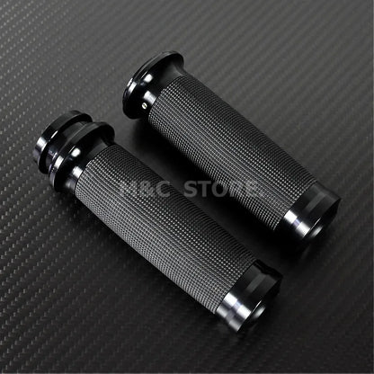 Motorcycle Electronic Grips 1"25mm Black Hand Grips For Harley Touring Road King Glide FLHR Breakout CVO Ultra Limited FLHTK