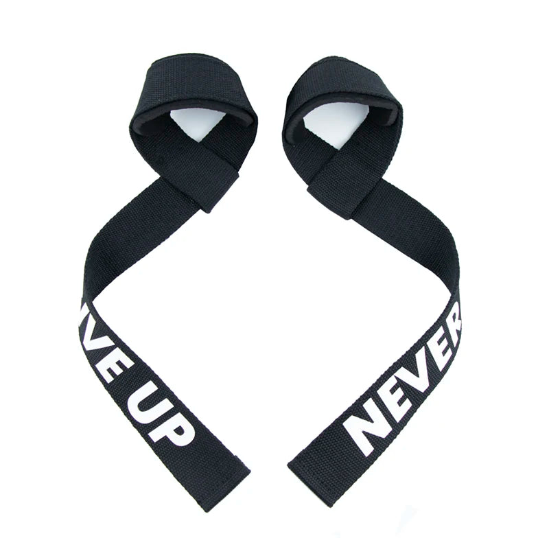 Fitness Weight Lifting Straps Gym Hand Grips Deadlifts Padded Neoprene Weightlifting Bodybuilding Powerlifting Strength Training