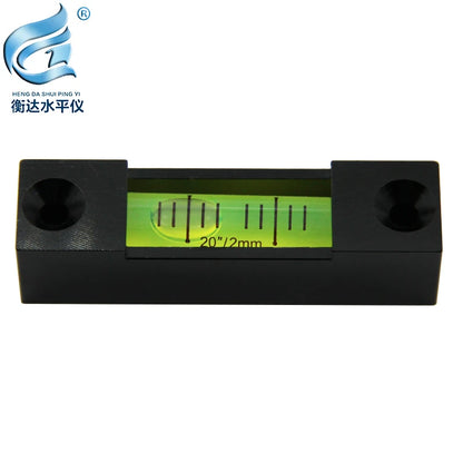 Metal horizontal bubble portable long bar level bubble