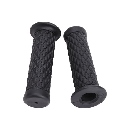 7/8" 22mm 24mm Retro Motorcycle Hand Grips Universal Non-slip Rubber Handlebar Grips for Moto Scooter Motocross Motorbike Grips